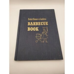 Vintage Better Homes & Gardens Barbecue Book Hardcover (1956) - Retro Cookbook